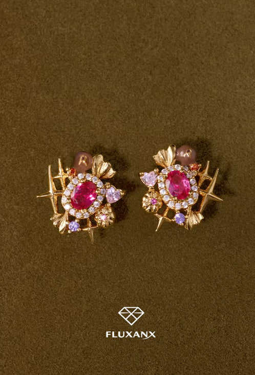 Candy Enamel Petite Stud Earrings