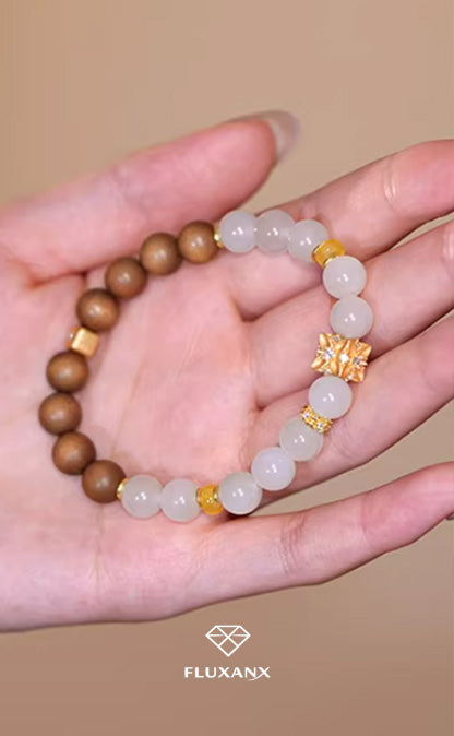 Jadewood Harmony Beaded Bracelet