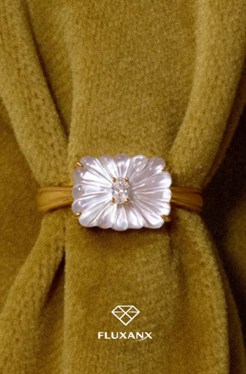 Crystal Muse Adjustable Ring