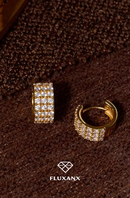 Midnight Tiger’s Eye Silver Earrings