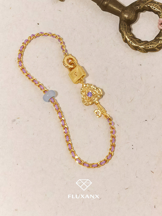 Versa Luxe Double-Sided Gold Bracelet