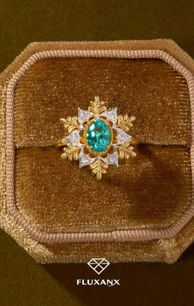 Paraiba Luxe Gold Ring